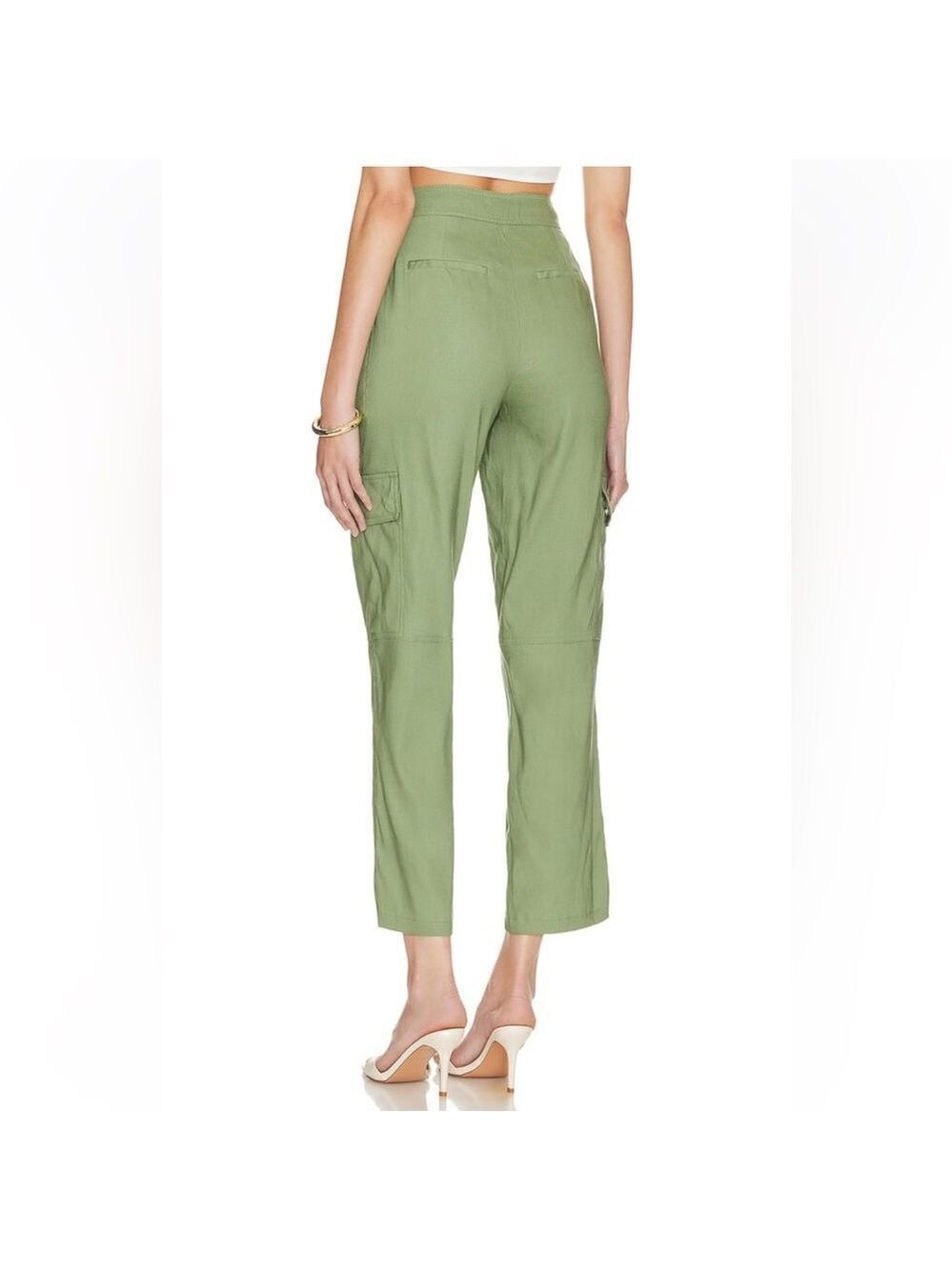 NEW Simkhai Carolina Utility Pant Verde Green Size 10 - Picture 2 of 12